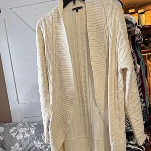 Staccato Cream Cable Knit Cardigan